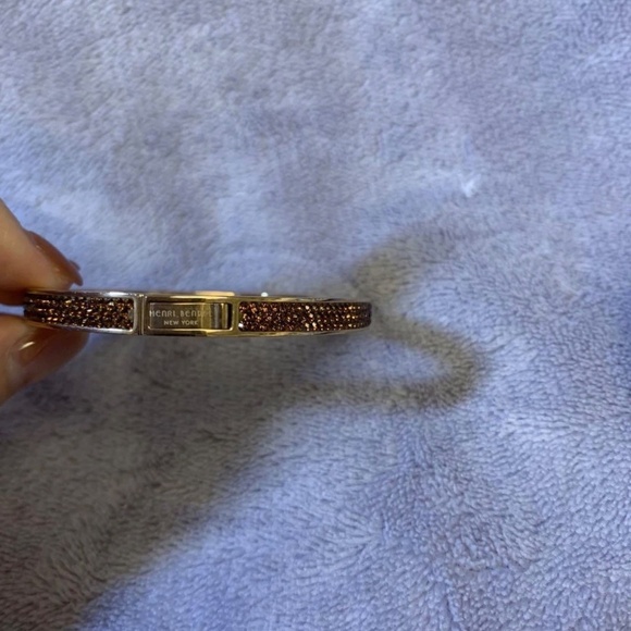 Henri Bendel Bangle Bracelet with Crystals - Picture 2 of 2